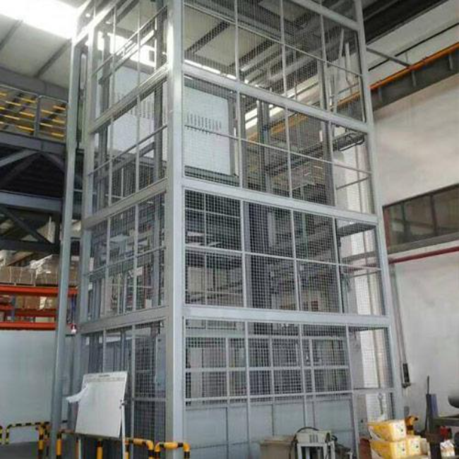 通榆导轨式升降平台货梯